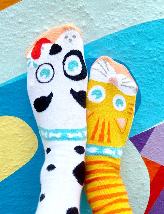 Doggie and cat cosy socks
